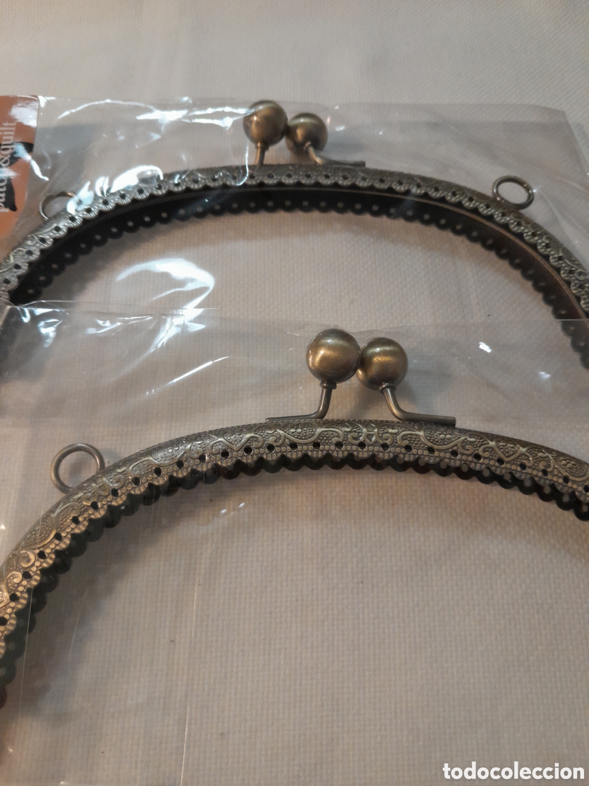 Vintage: Dos boquillas para bolsos