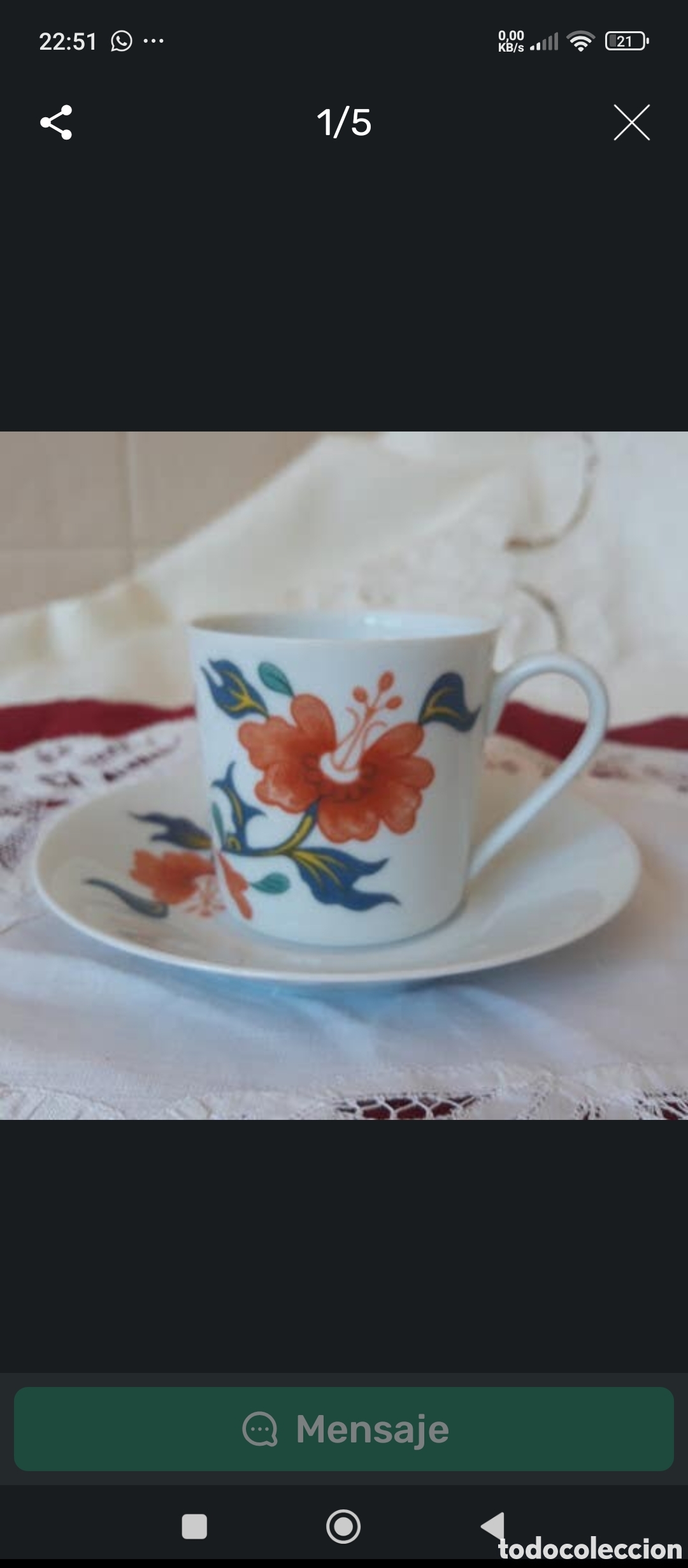 Vintage: PORCELANA DE LIMOGES
