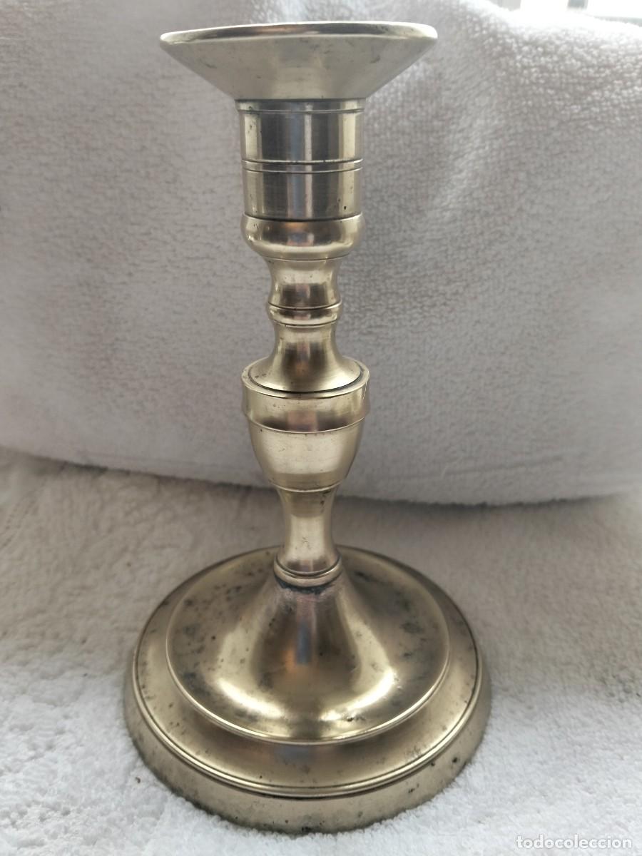 Vintage: CANDELABRO BRONCE 26 CM APROX