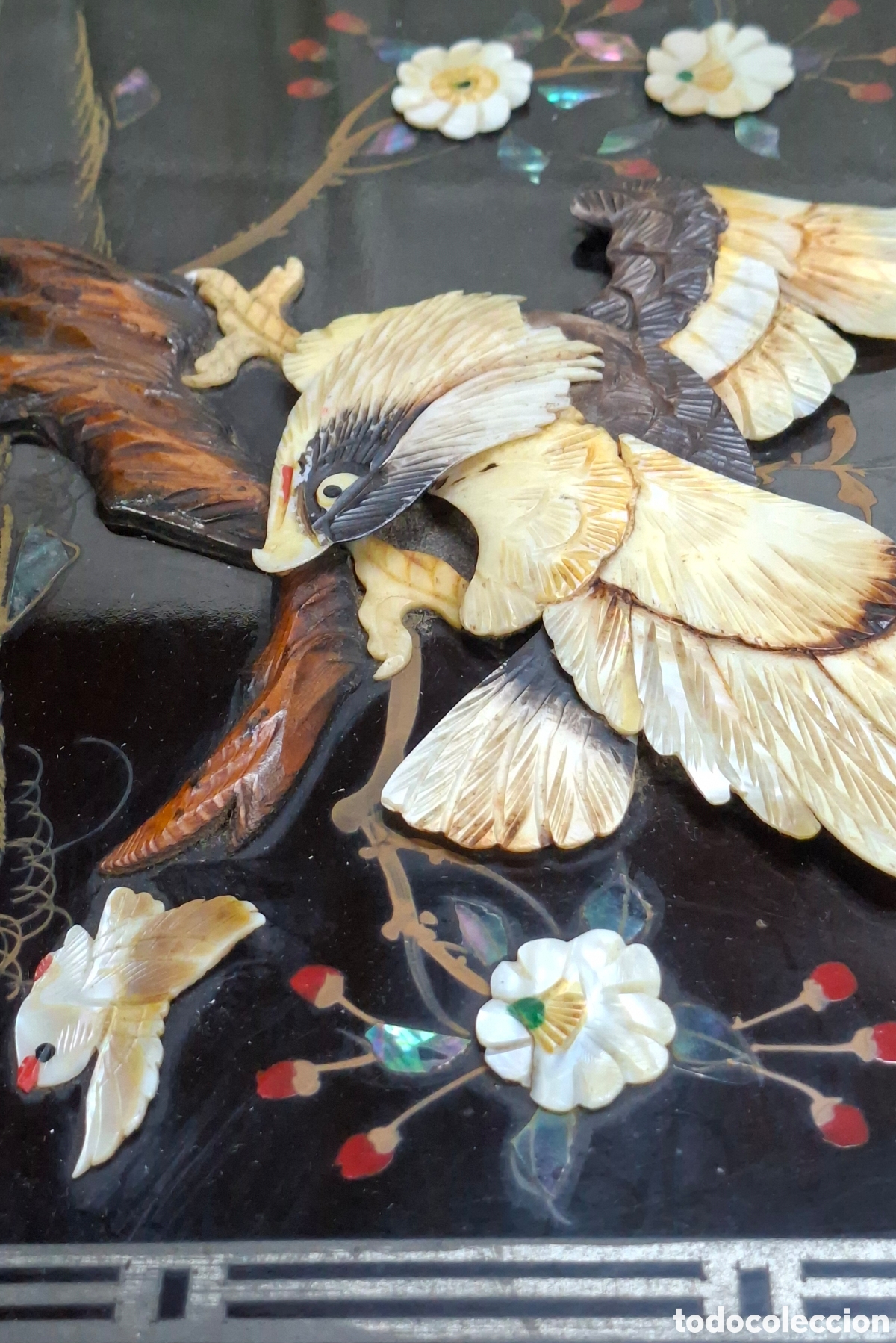 Vintage: Cuadro decorativo de &aacute;guila - Foto 3