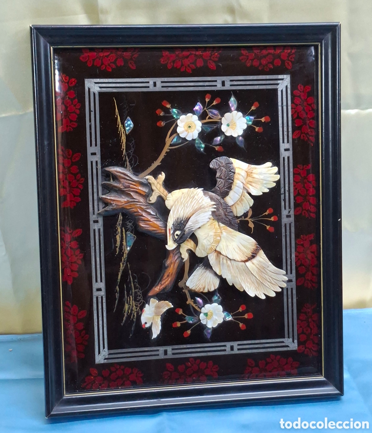 Vintage: Cuadro decorativo de &aacute;guila - Foto 8