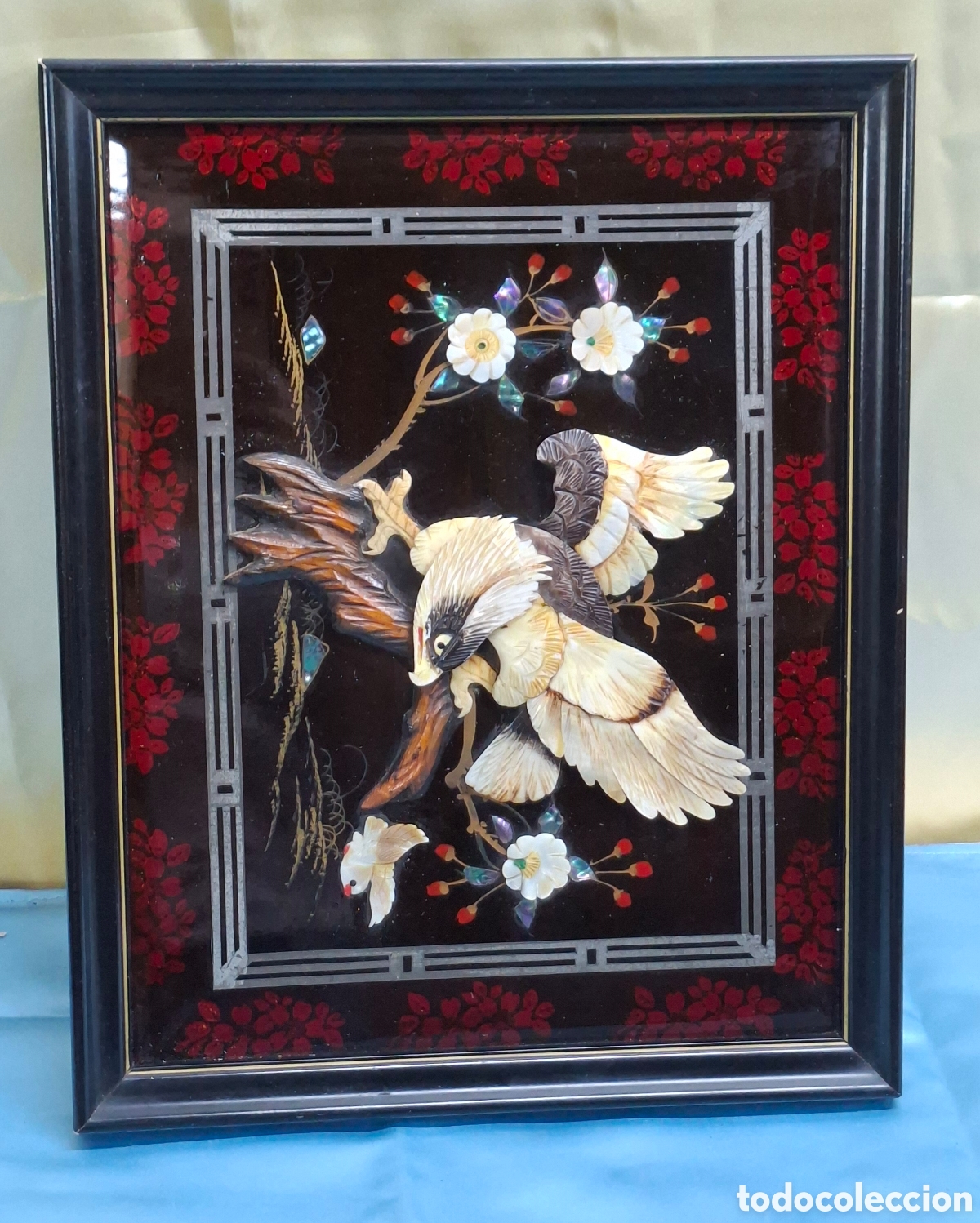 Vintage: Cuadro decorativo de &aacute;guila - Foto 9