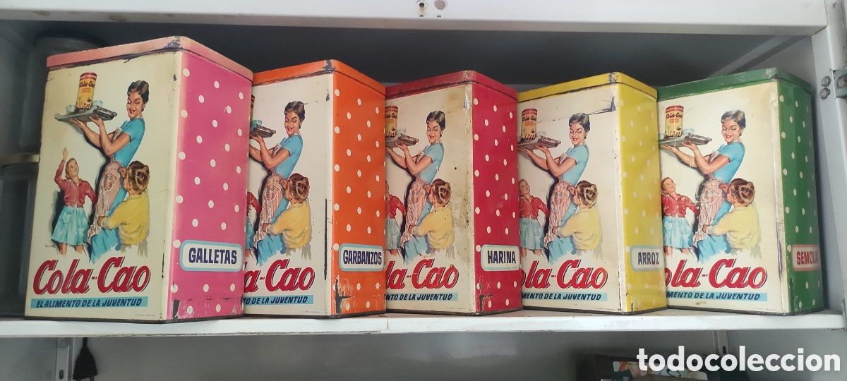 Vintage: Latas vintage Colacao