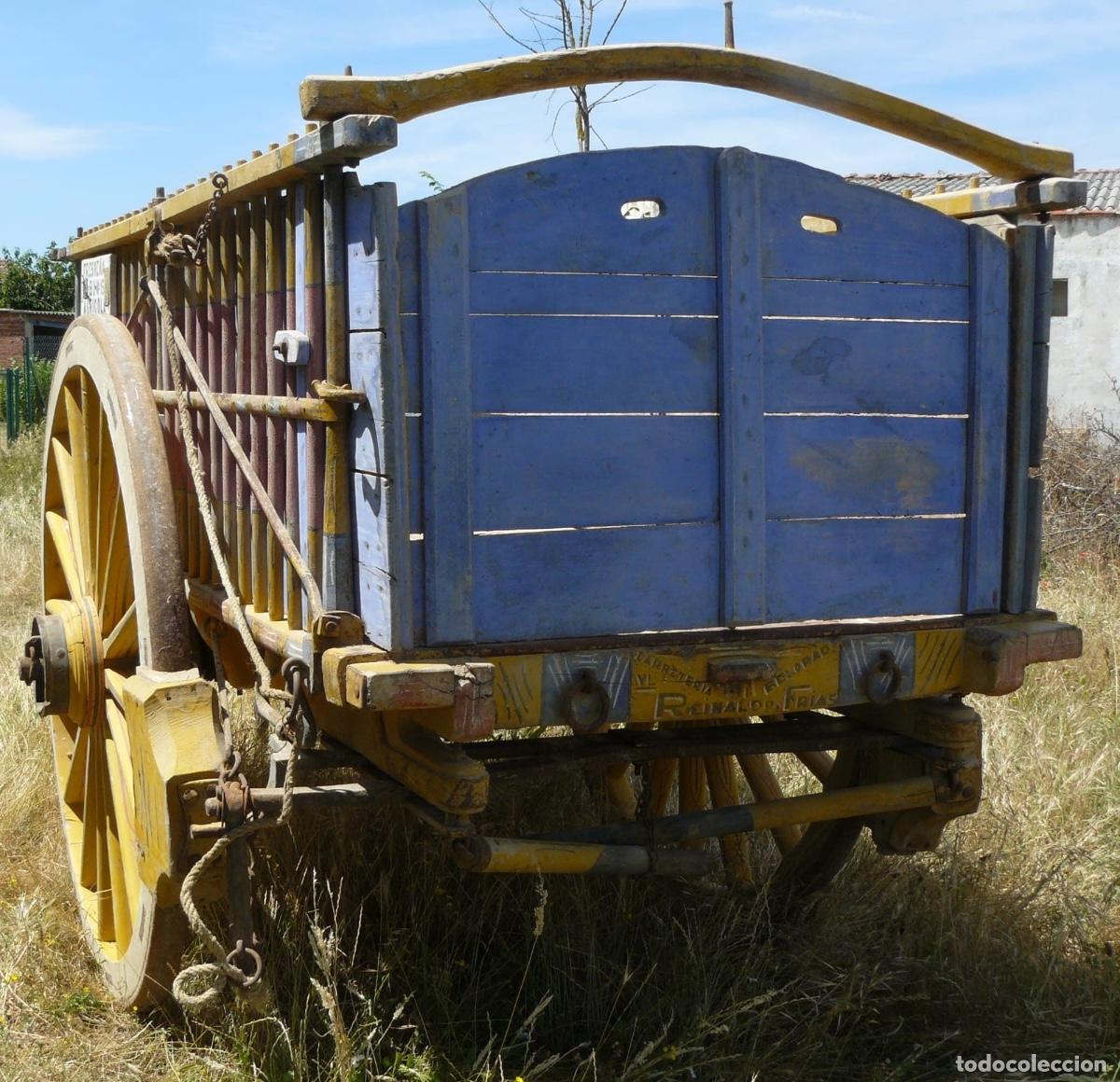 Vintage: Carro de bueyes en buen estado - Foto 12