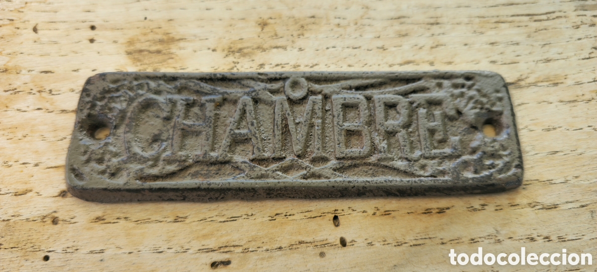 Vintage: Placa hierro fundido vintage - Foto 3