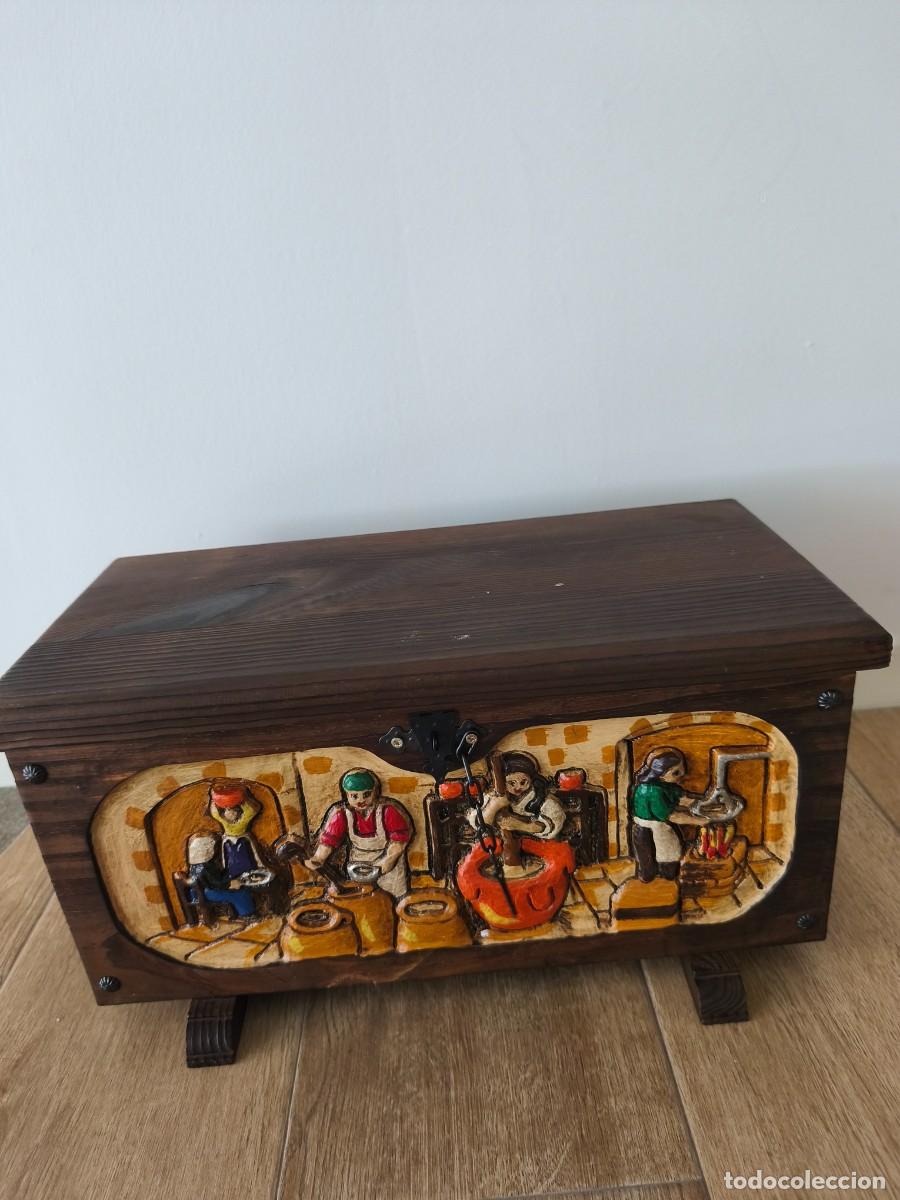 Vintage: Arc&oacute;n madera 52 x26x26 - Foto 1
