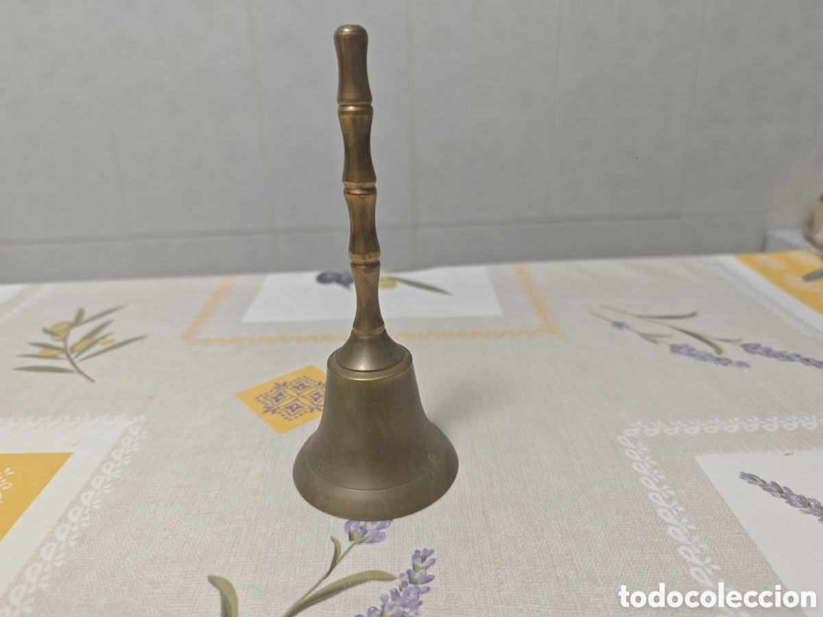 Vintage: Bonita Campana en bronce - Foto 1