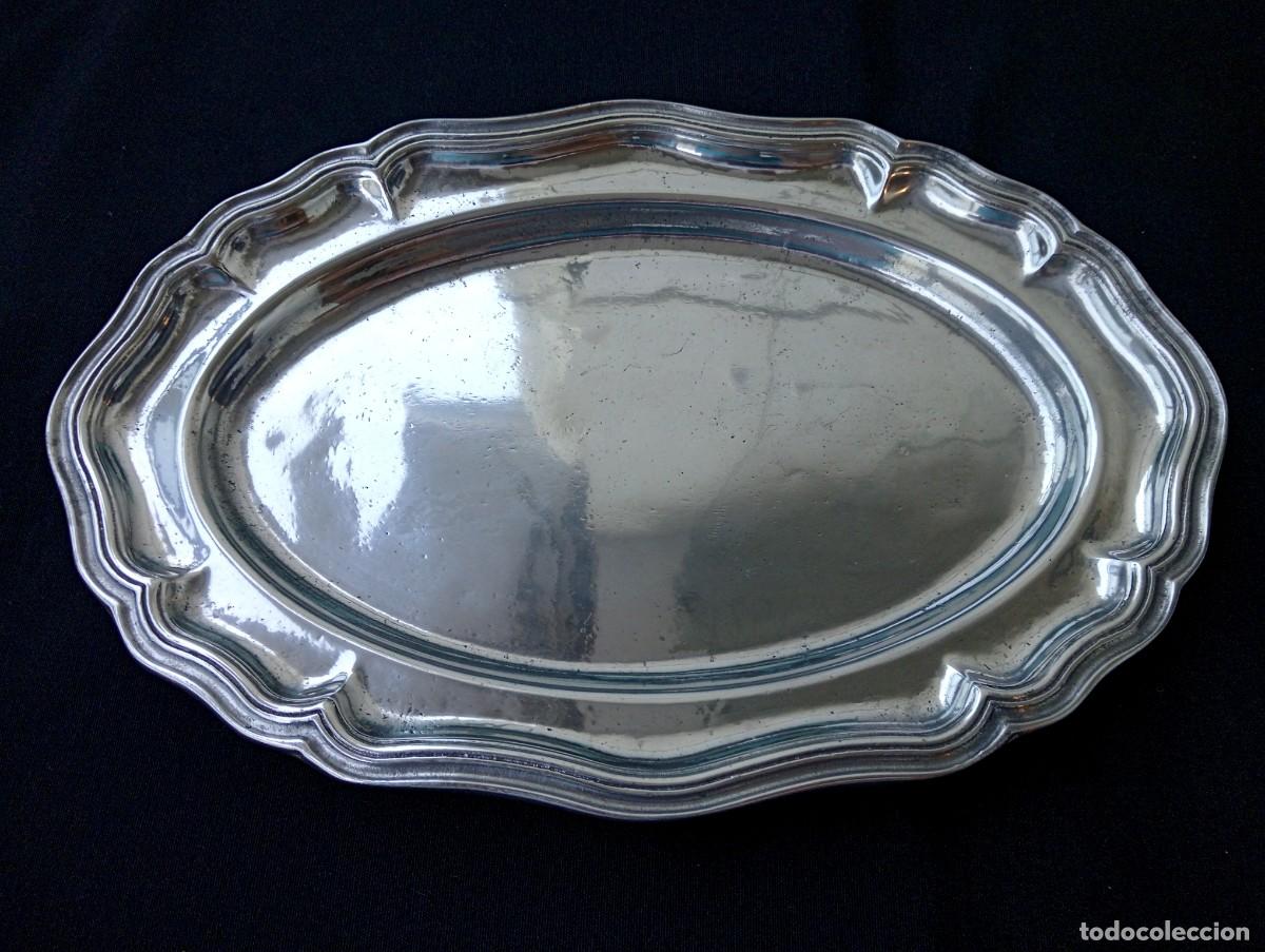 Vintage: BANDEJA DE ALUMINIO ITALIANA FIRMADA TONINI