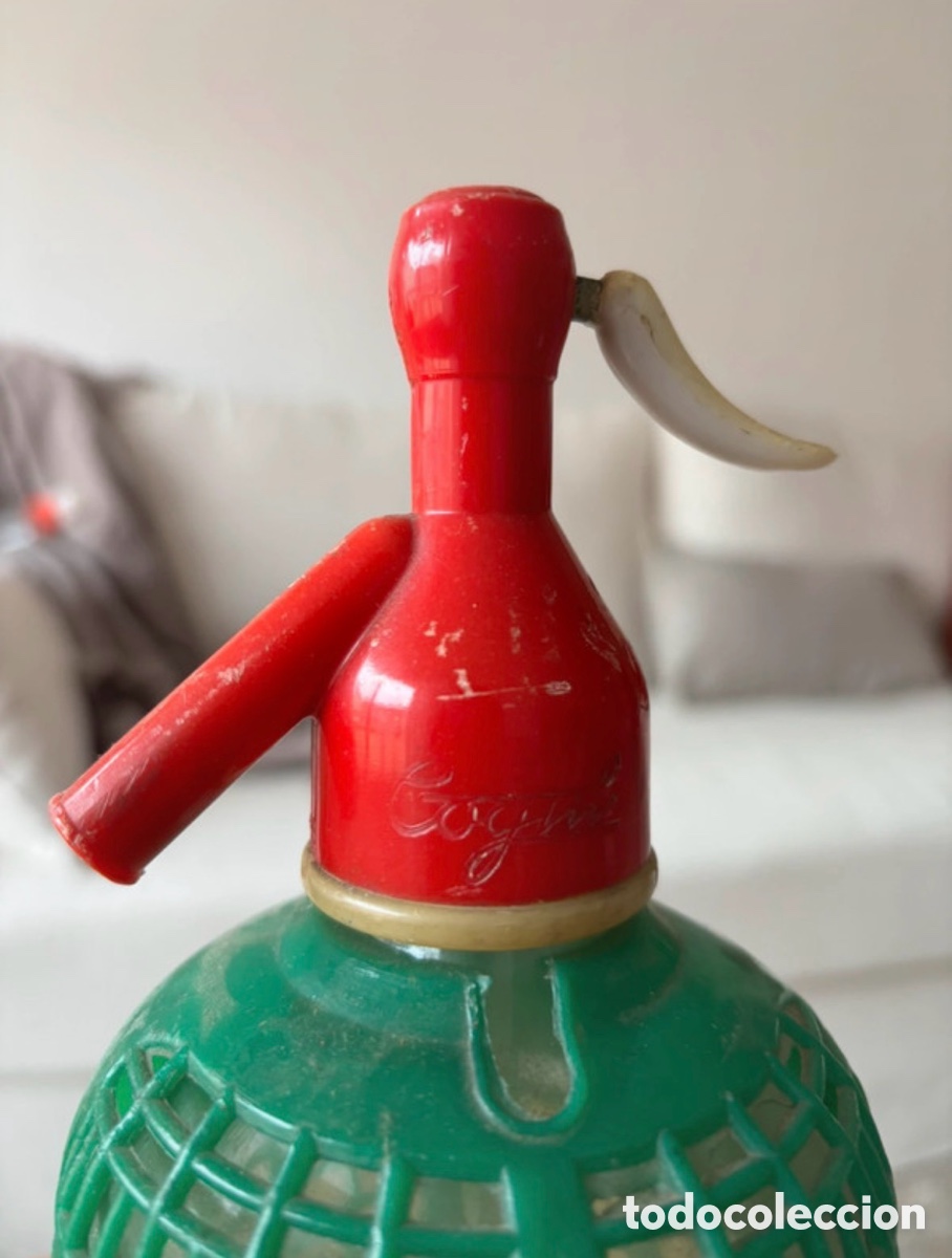 Vintage: Sif&oacute;n vintage para decoraci&oacute;n - Foto 2