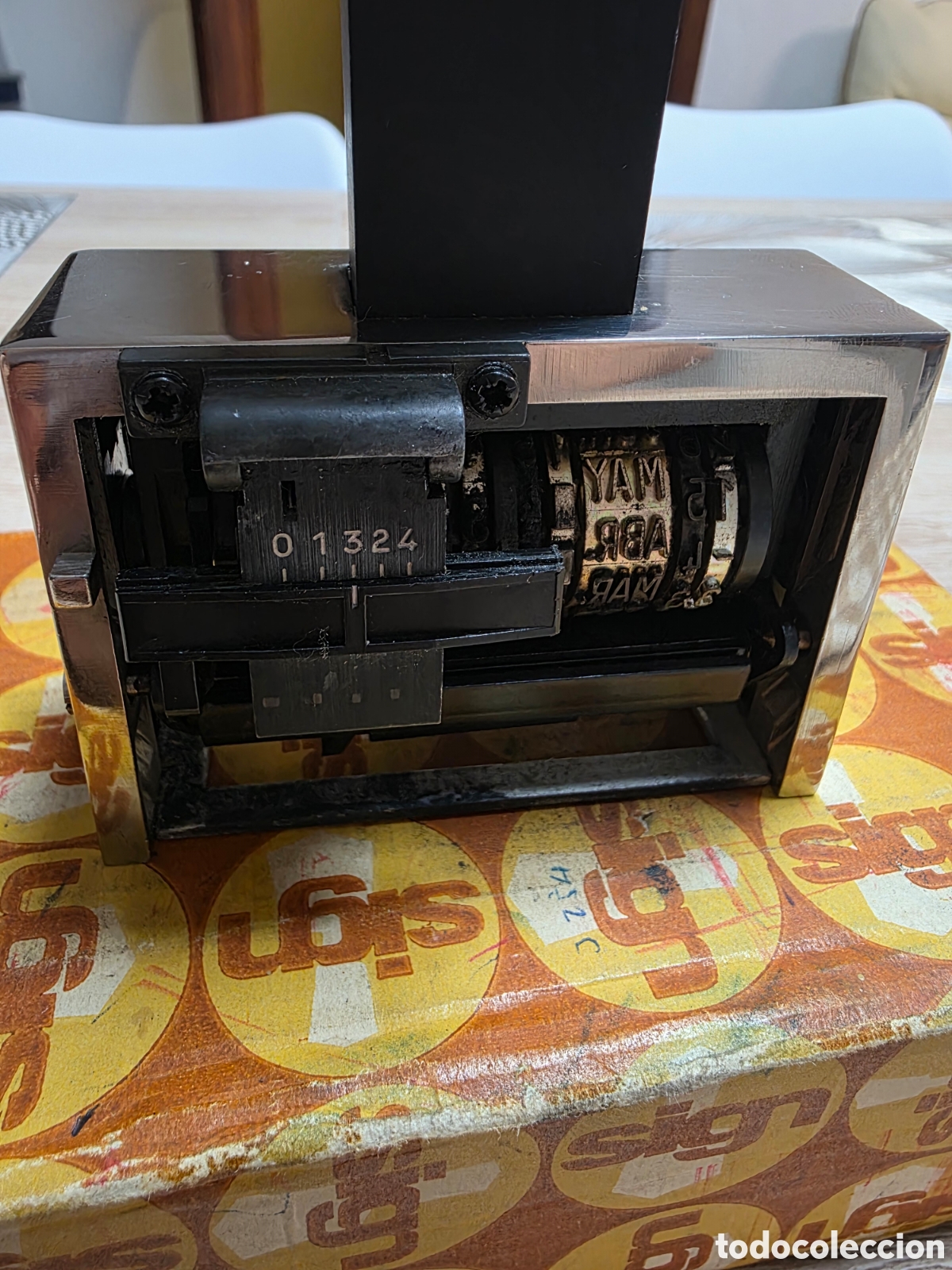 Vintage: Numerador fechador marca sing - Foto 2