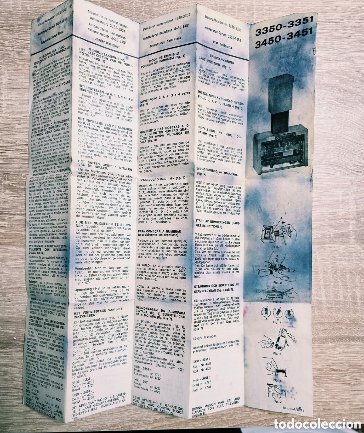 Vintage: Numerador fechador marca sing - Foto 6