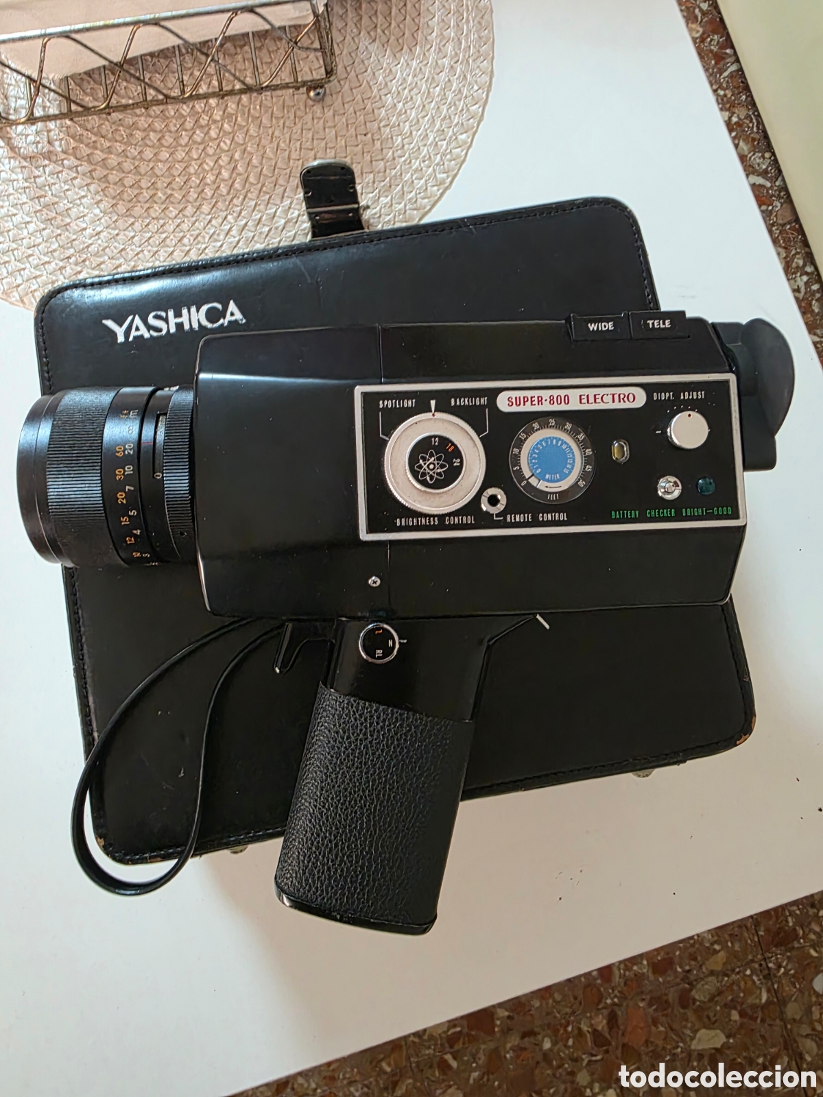 Vintage: C&aacute;mara super 8 Yashica super 800 electro