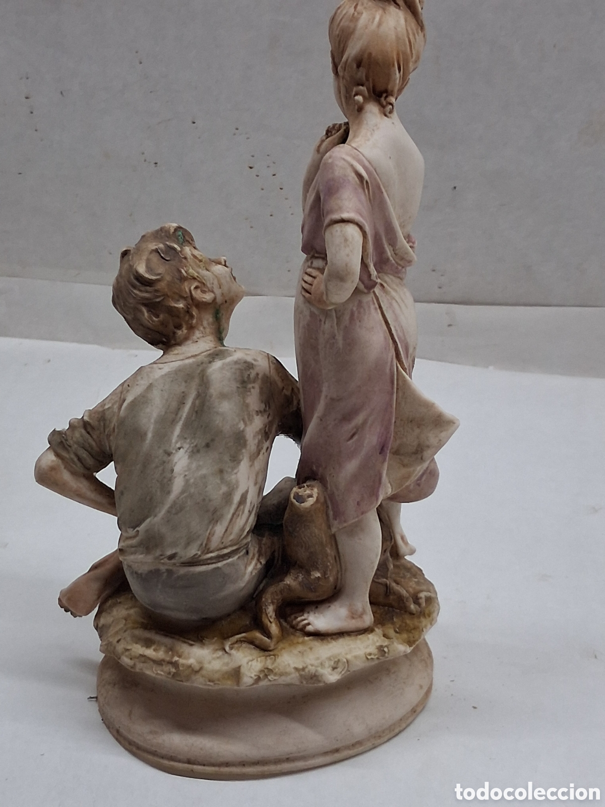 Vintage: Pareja figuras resina - Foto 4