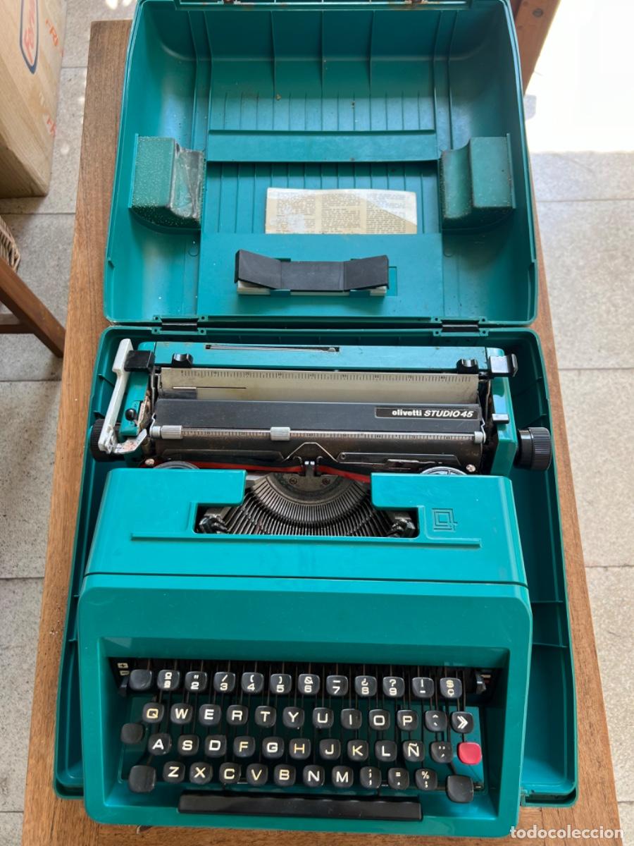Vintage: M&aacute;quina de escribir Olivetti Studio 45