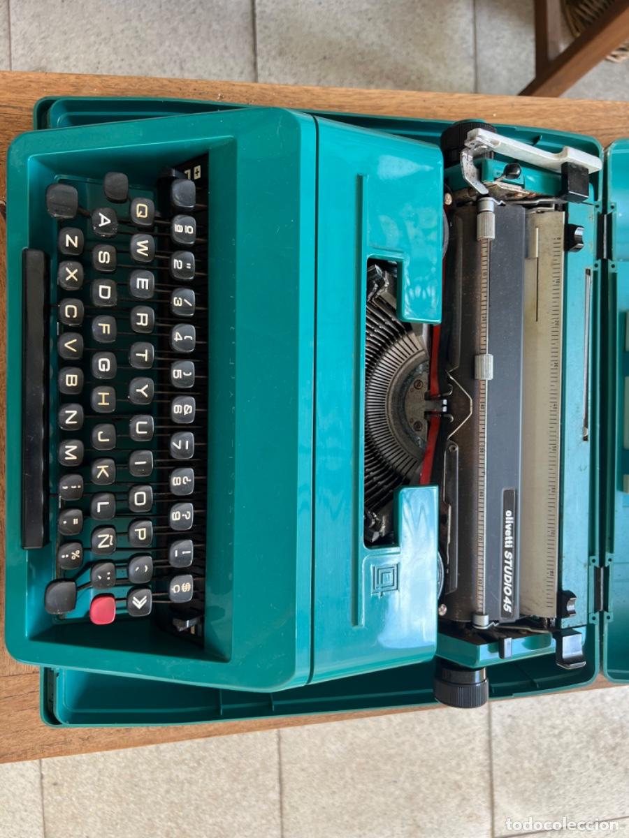 Vintage: M&aacute;quina de escribir Olivetti Studio 45 - Foto 2