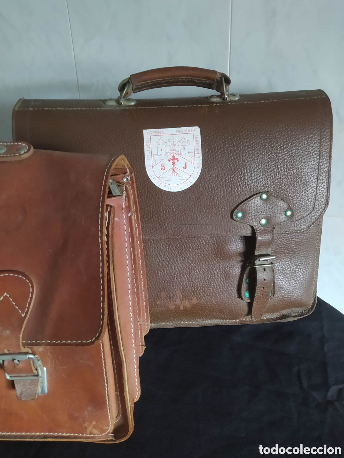 Vintage: Lote de maletas vintage piel - Foto 3