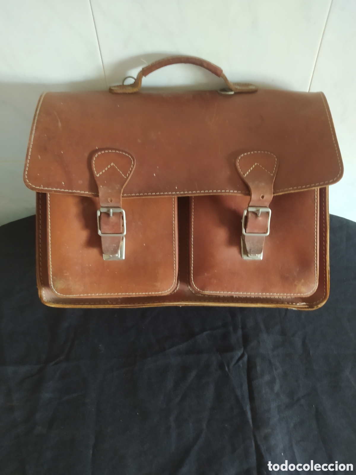 Vintage: Lote de maletas vintage piel - Foto 8