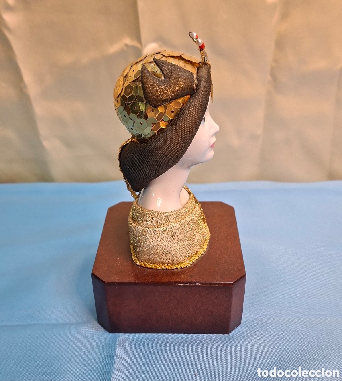 Vintage: Busto de figura del zod&iacute;aco - Foto 4