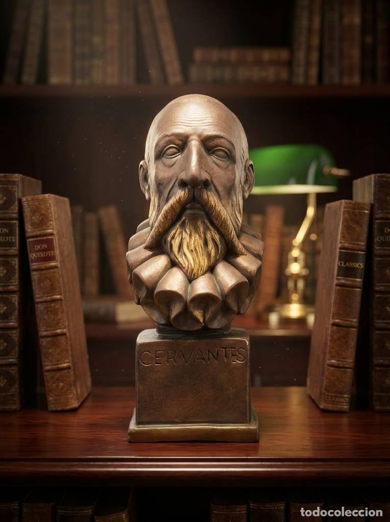 Vintage: BUSTO DE CERVANTES..