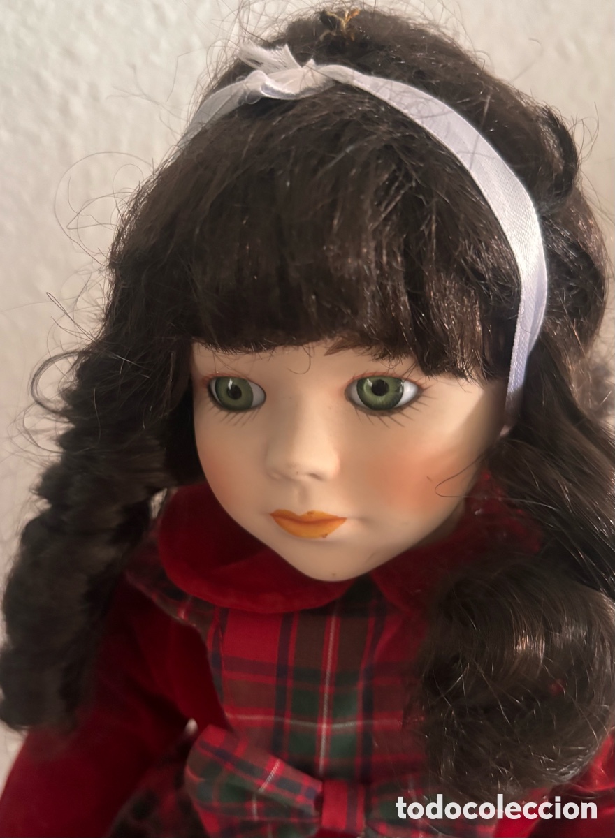Vintage: Mu&ntilde;eca de porcelana Promenade