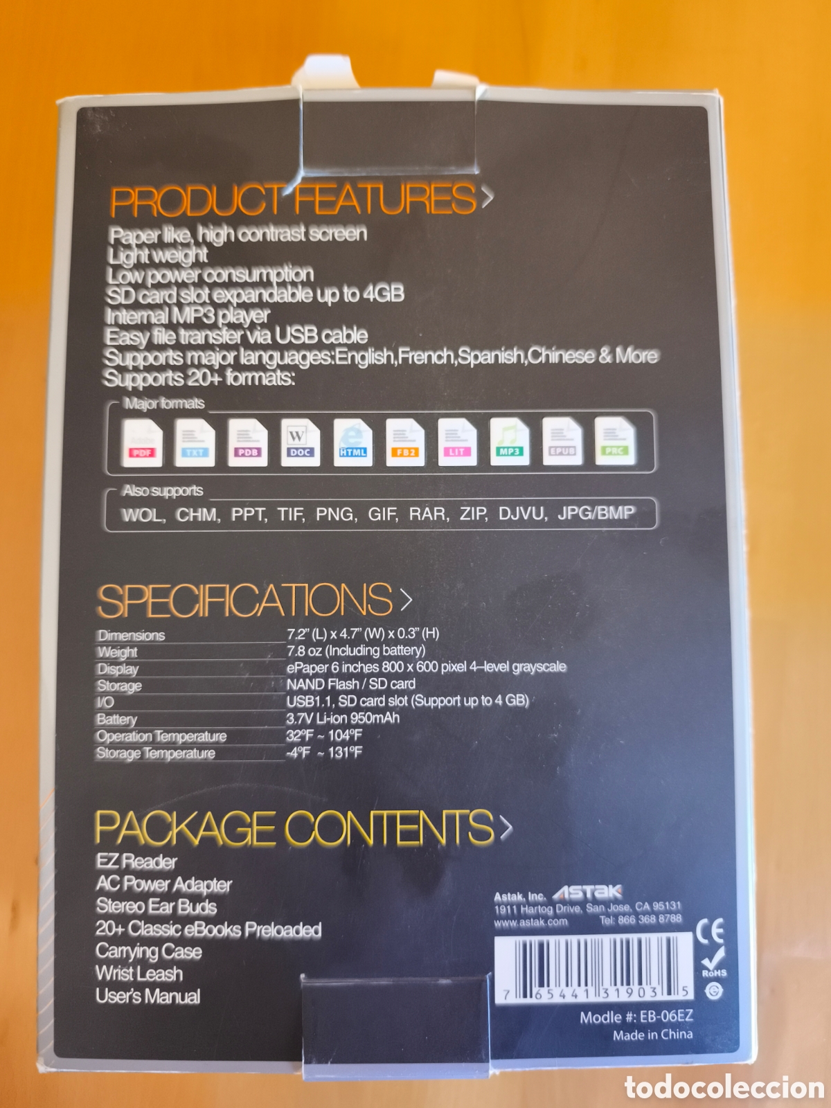 Vintage: Libro EZReader. Astak - Foto 5