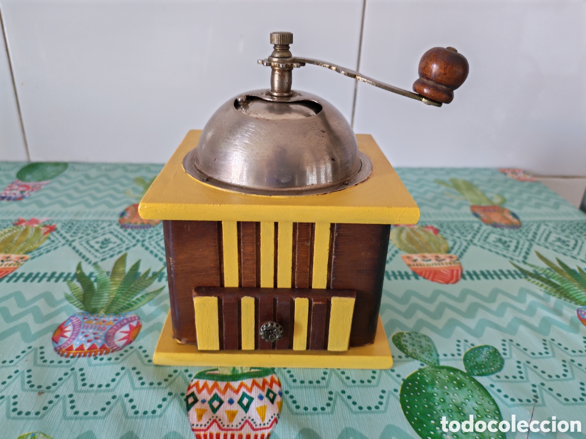 Vintage: Molinillo de cafe antiguo