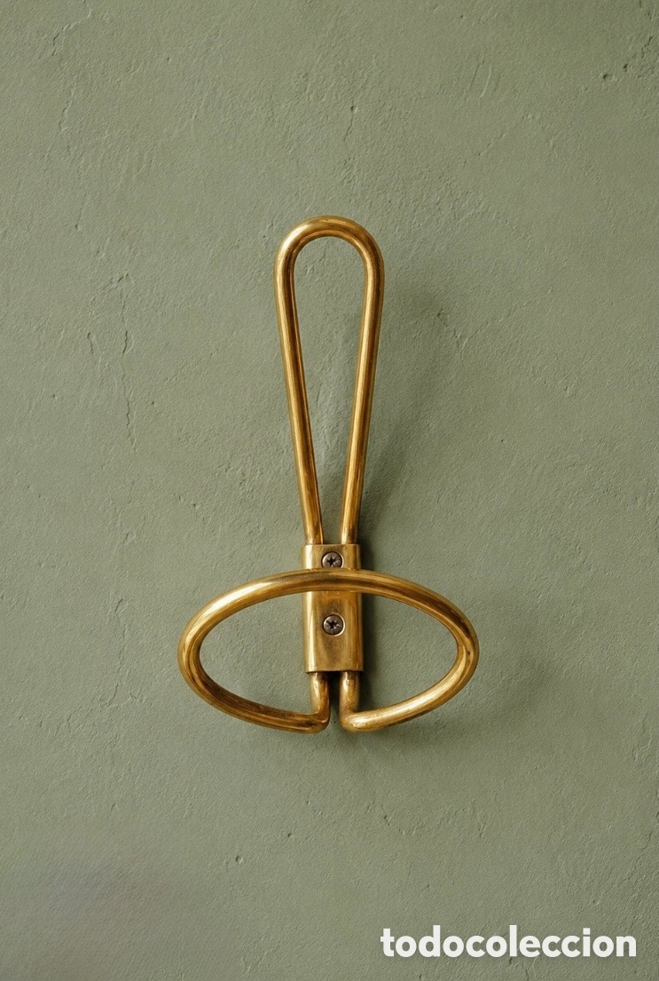 Vintage: PERCHERO VINTAGE MADERA y ALUMINIO. - Foto 4