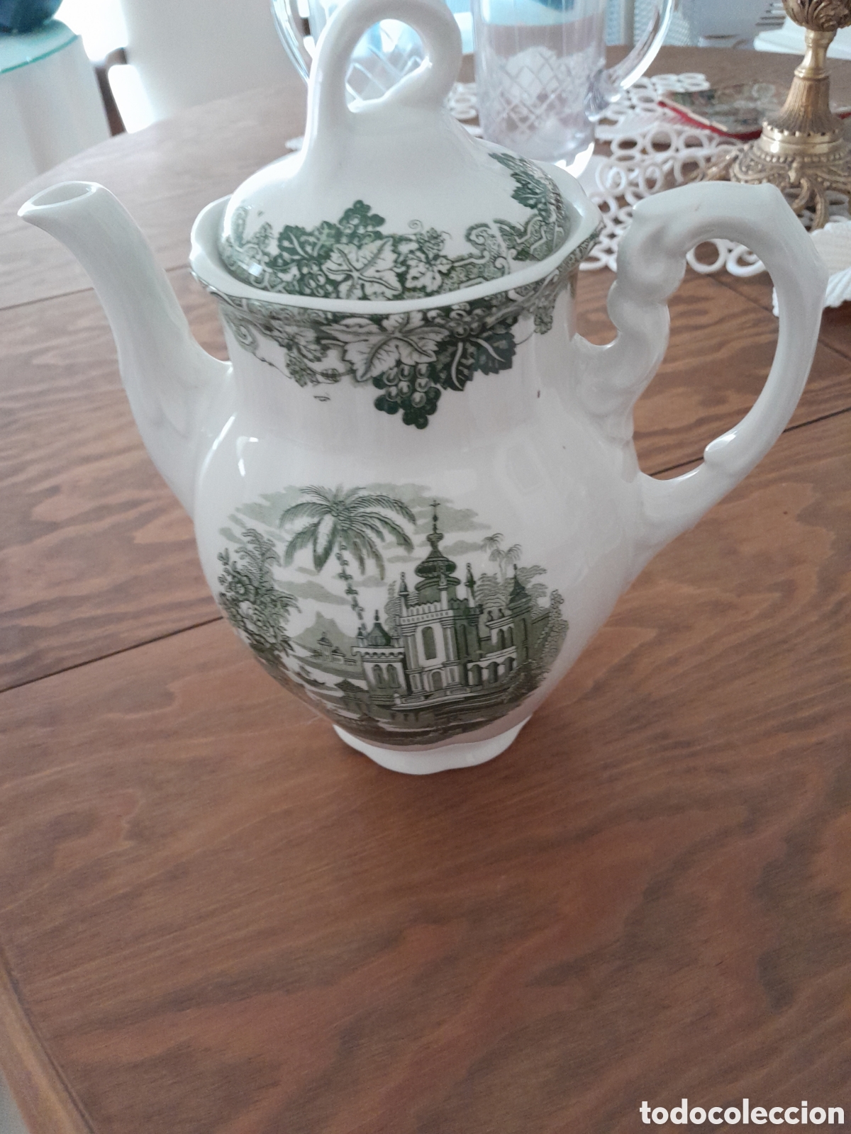 Vintage: Cafetera para servir caf&eacute; o para decoraci&oacute;n