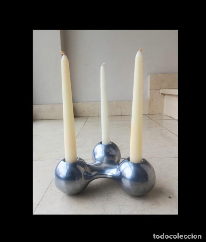Vintage: Candelabros Arne Jacobsen 1957 - Foto 4