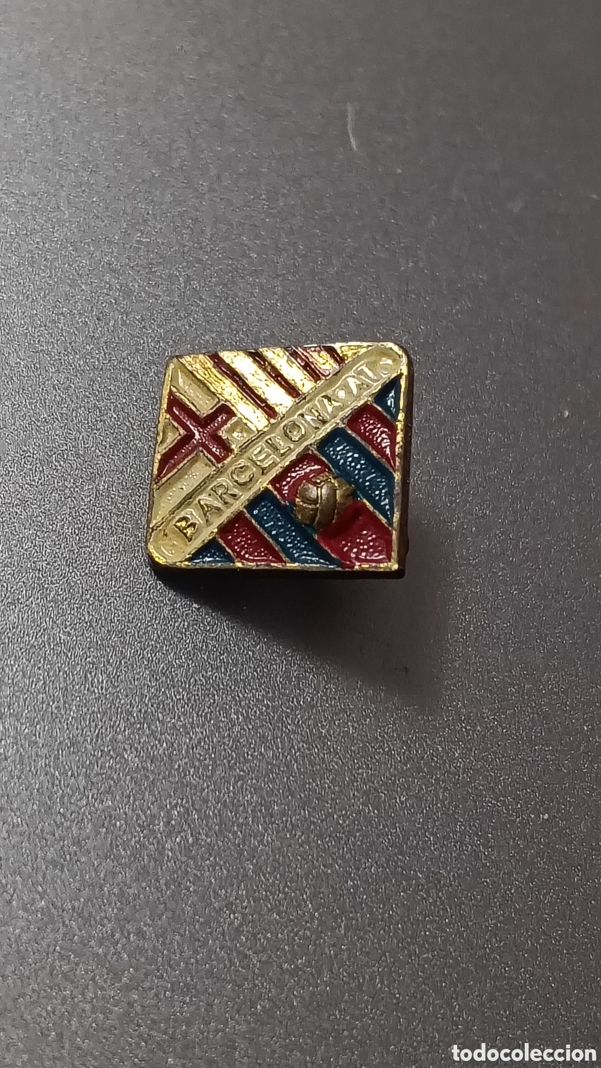 Vintage: Antigua insignia Barcelona Atl&eacute;tico