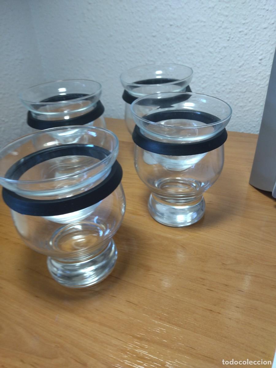 Vintage: Juego de 4 recipientes de cocktail para postre - Foto 4
