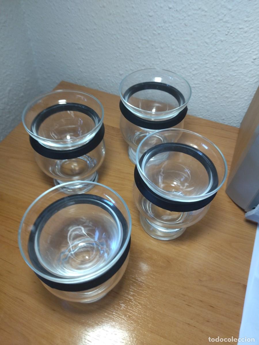 Vintage: Juego de 4 recipientes de cocktail para postre - Foto 5