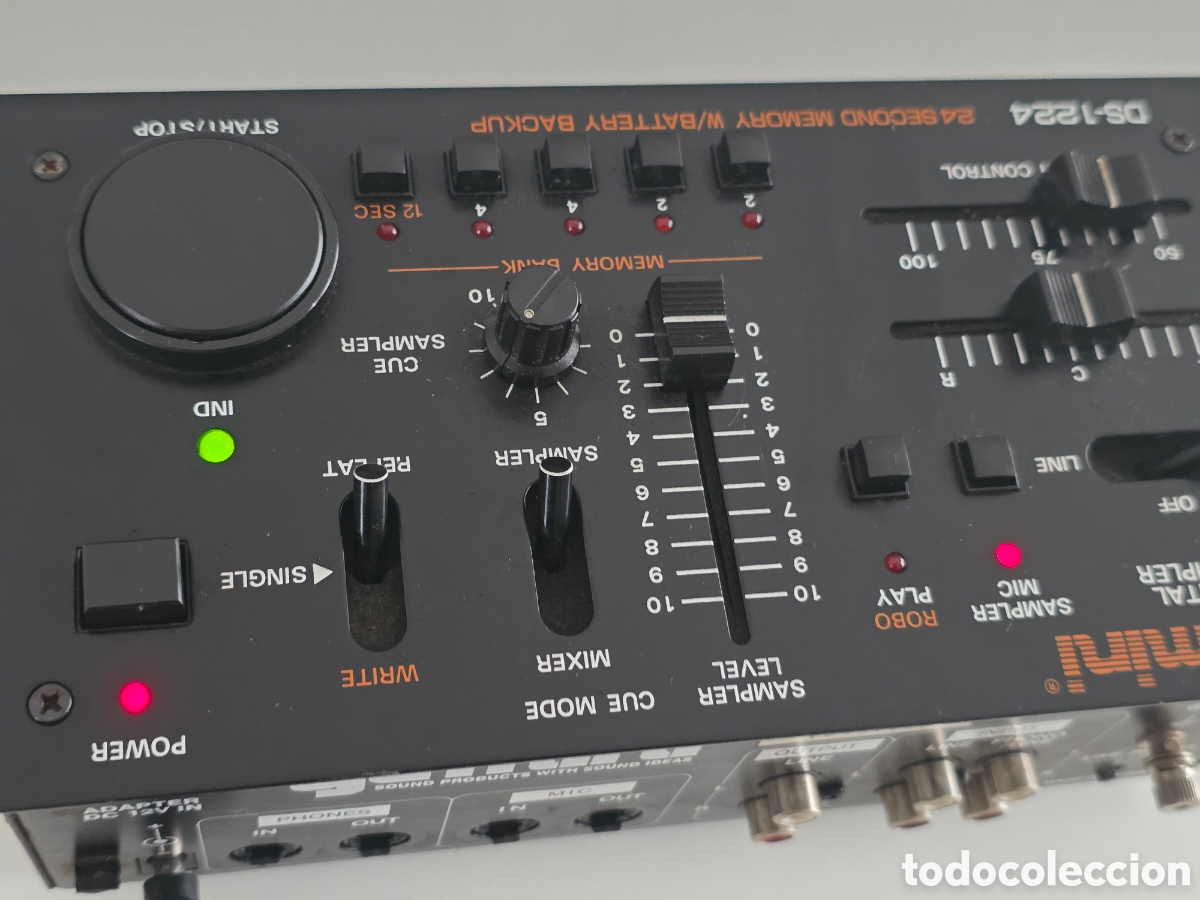 Vintage: Gemini DS-1224 Digital Sampler para DJ vintage.