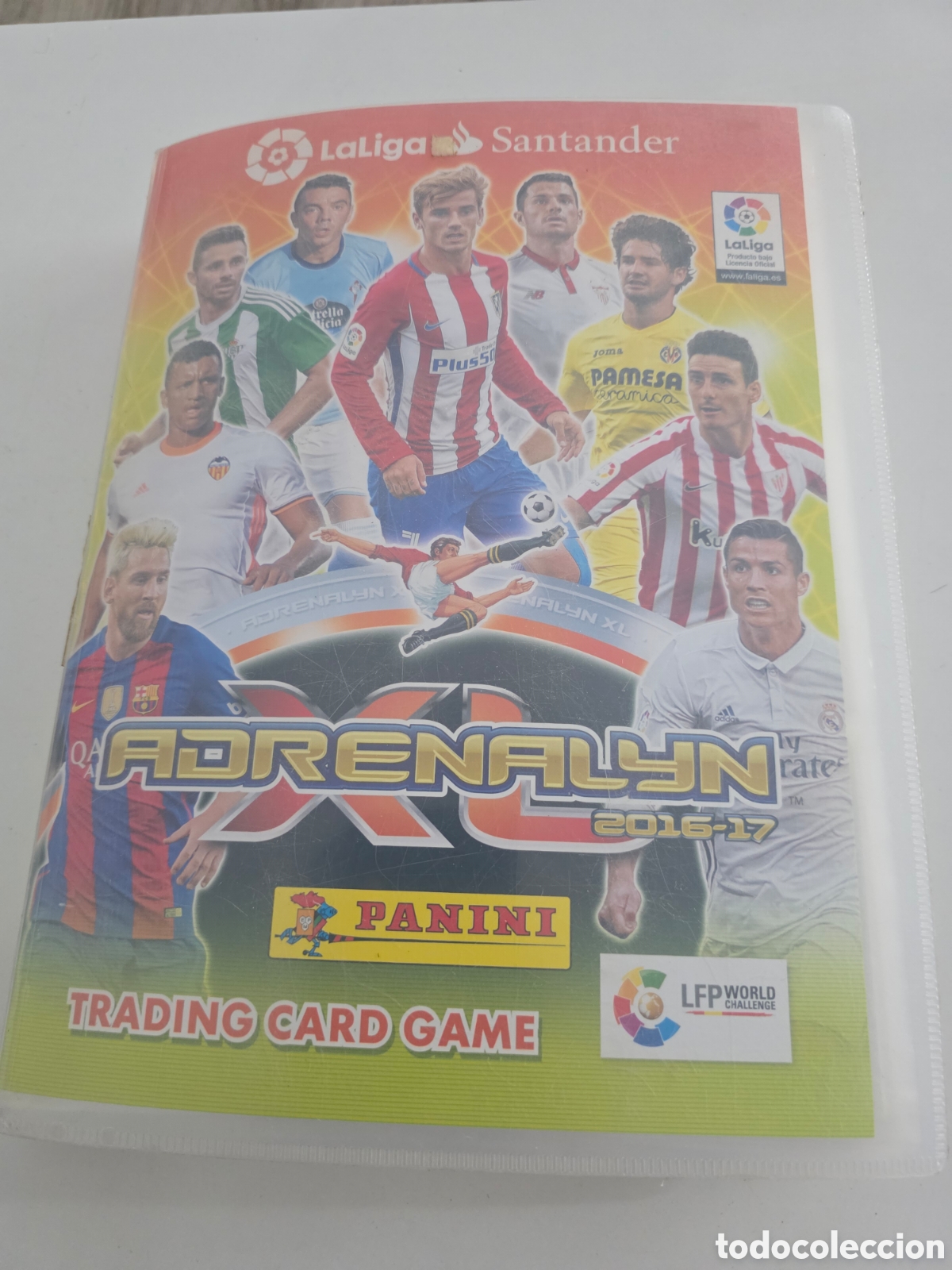 Vintage: Gran colecci&oacute;n Panini Adrenalyn XL Liga Santander 2016-17.
