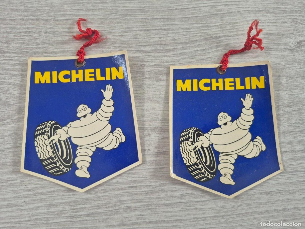 Vintage: MICHELIN ORIGINAL ETIQUETAS PARA LAS REVISIONES DE LOS A&Ntilde;OS 60 70 BIBENDUM AUTOMOBILIA