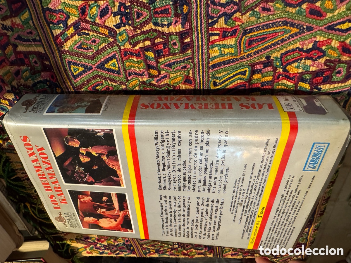 Vintage: VHS Los hermanos Karamazov - Foto 5