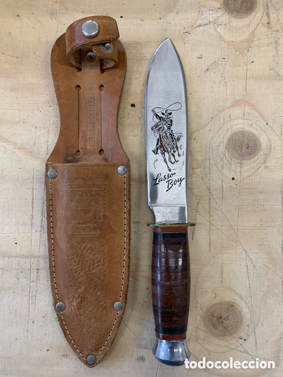 Vintage: Peque&ntilde;o cuchillo alem&aacute;n antiguo pero sin estrenar