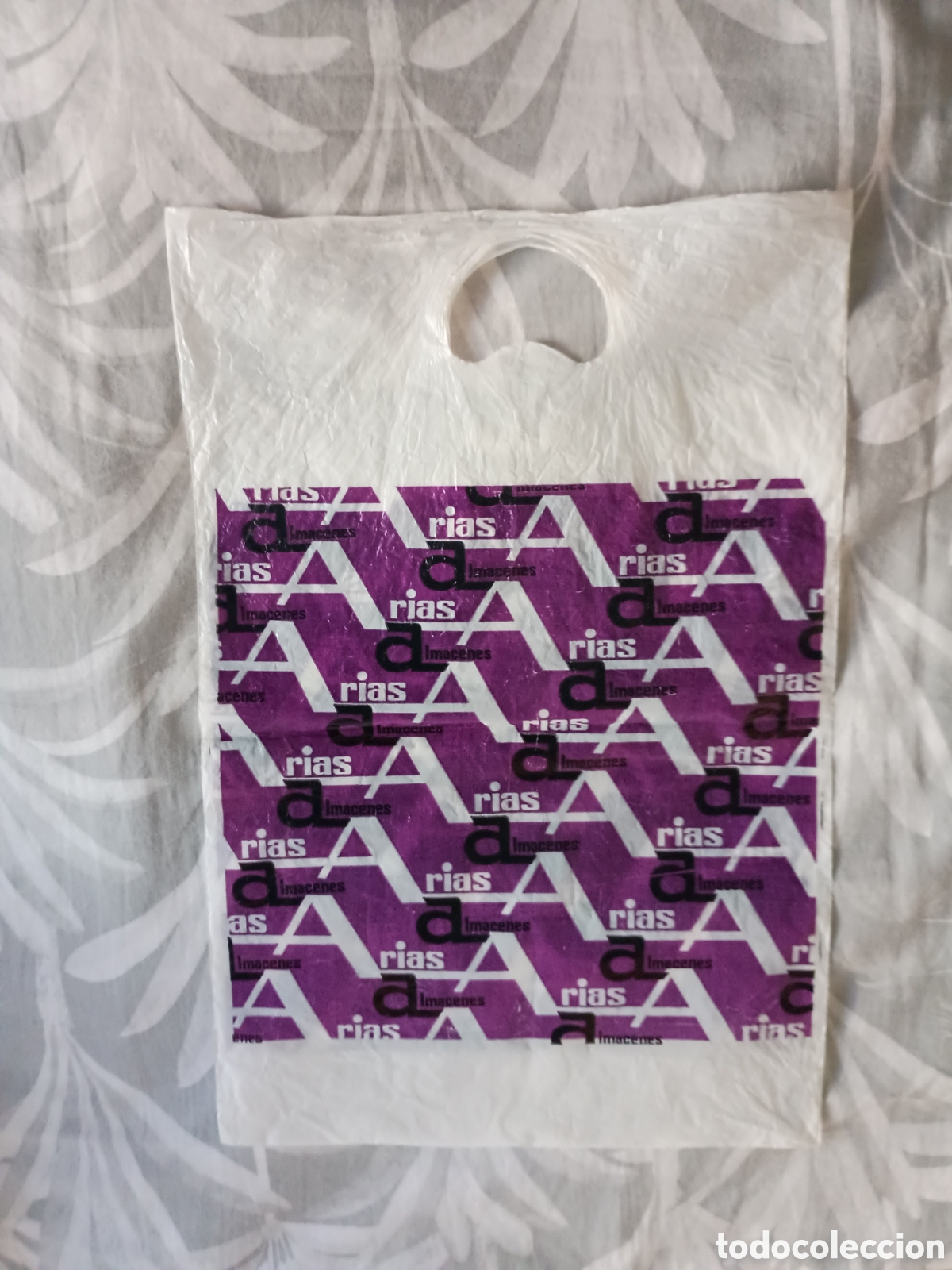 Vintage: Bolsa Almacenes Arias a&ntilde;os 70
