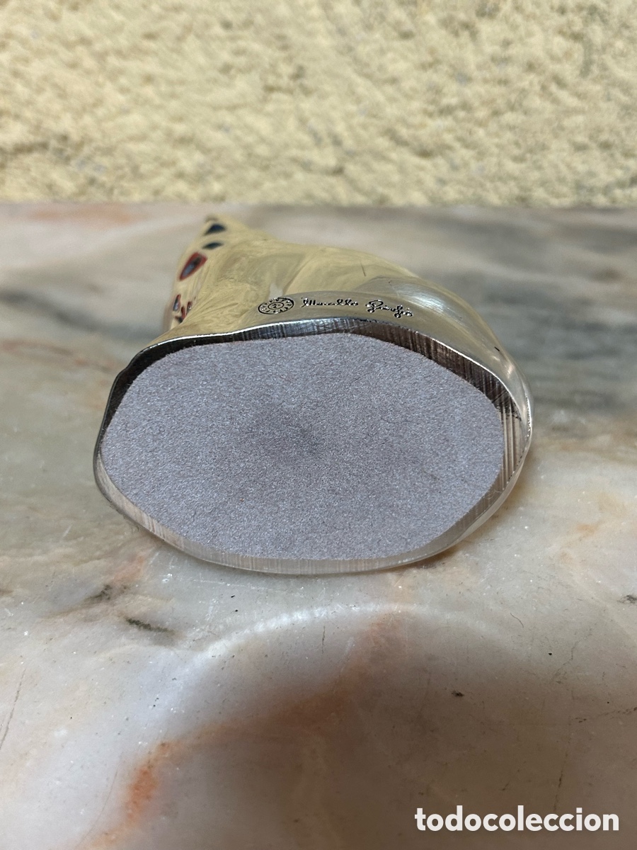 Vintage: Reloj de mesa plateado Marcello Giorgio - Foto 10