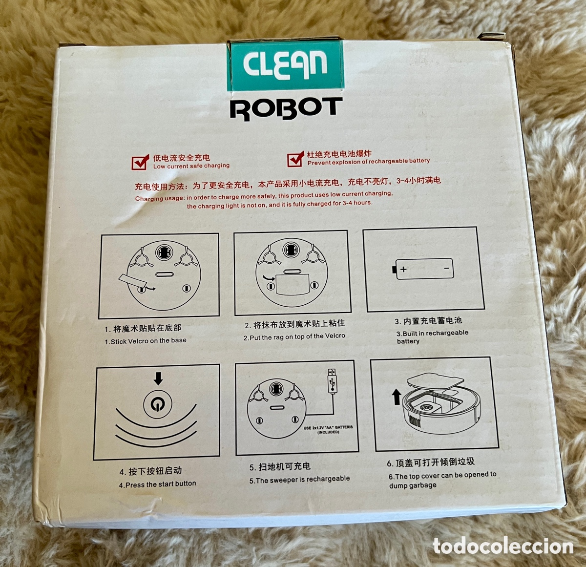 Vintage: Robot aspirador inteligente mini - Foto 2