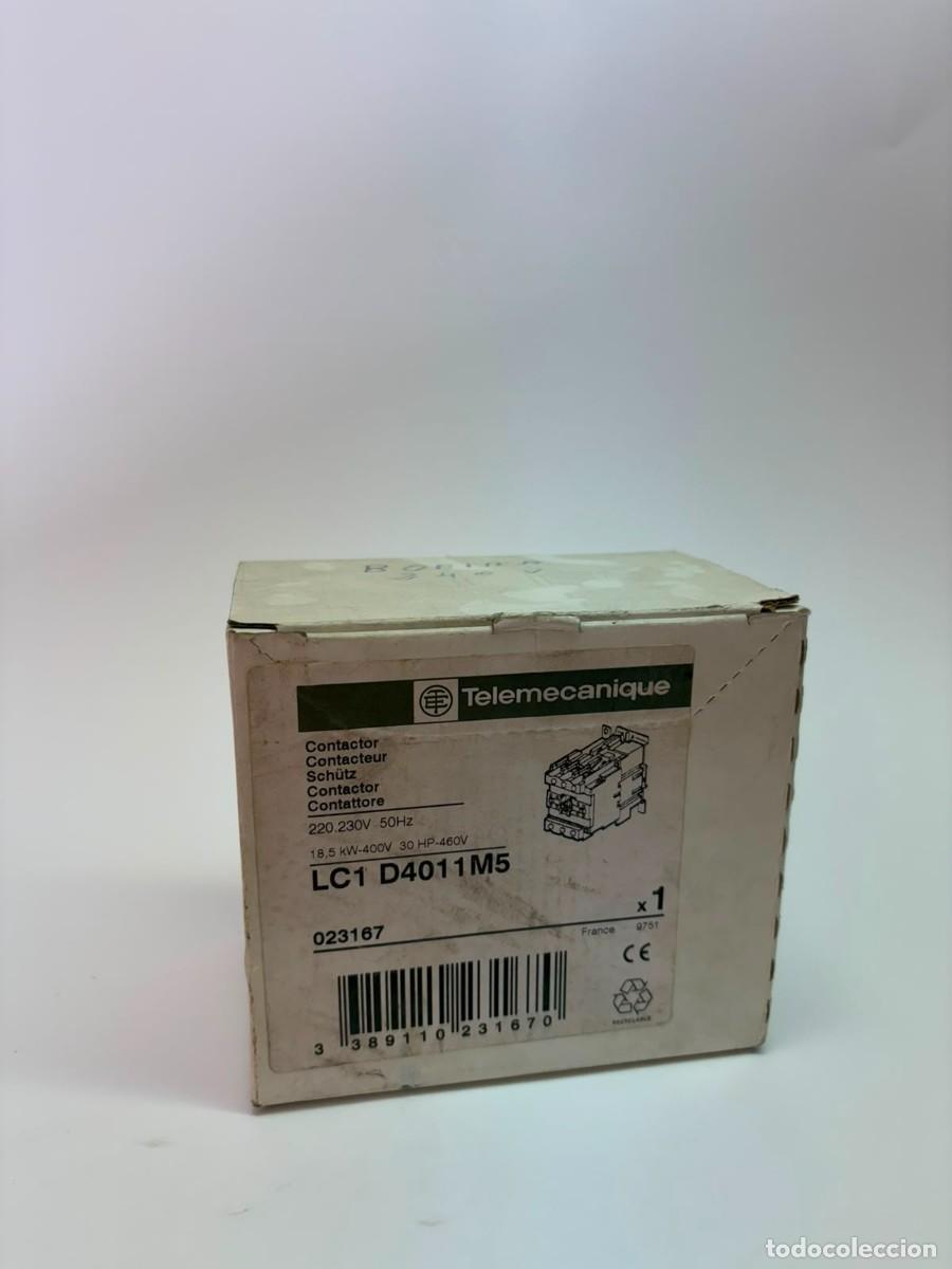 Vintage: Contactor Industrial Telemecanique LC1 D4011M5 Trif&aacute;sico Vintage en Caja