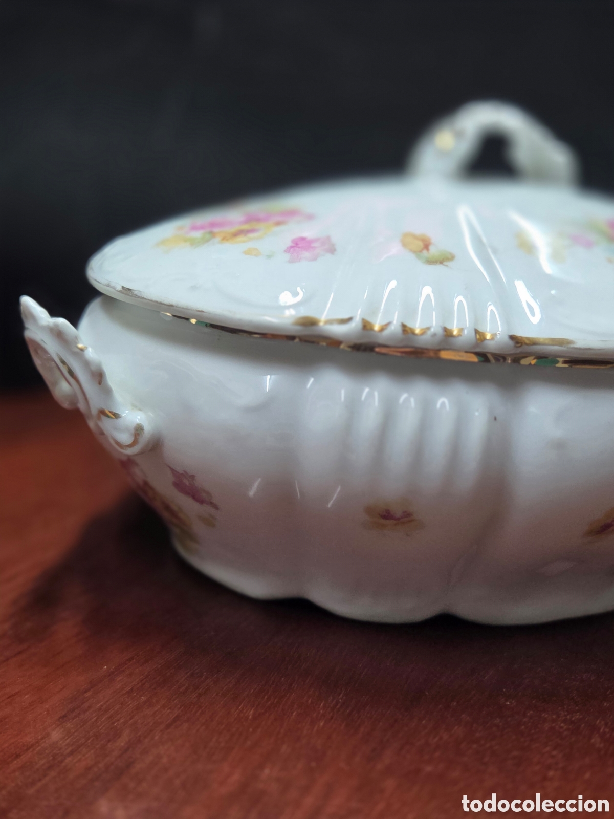 Vintage: Sopera vintage de porcelana - Foto 2