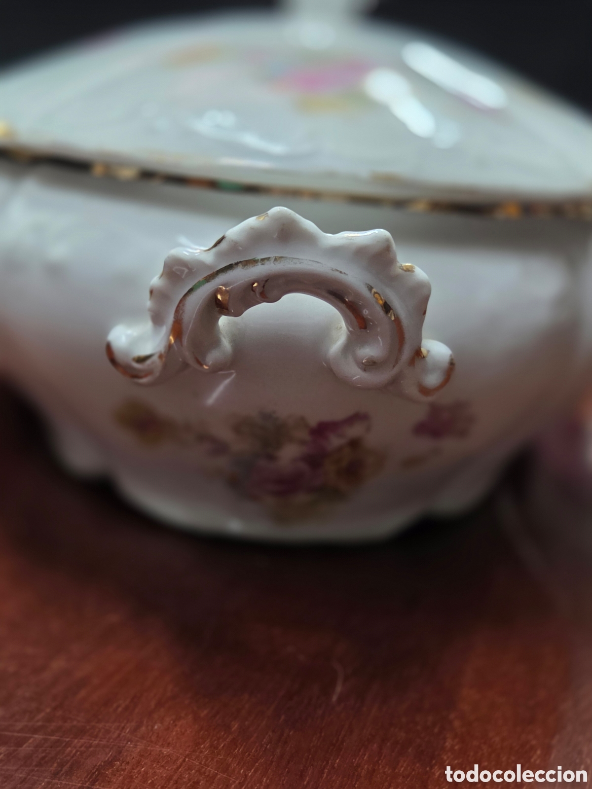 Vintage: Sopera vintage de porcelana - Foto 3