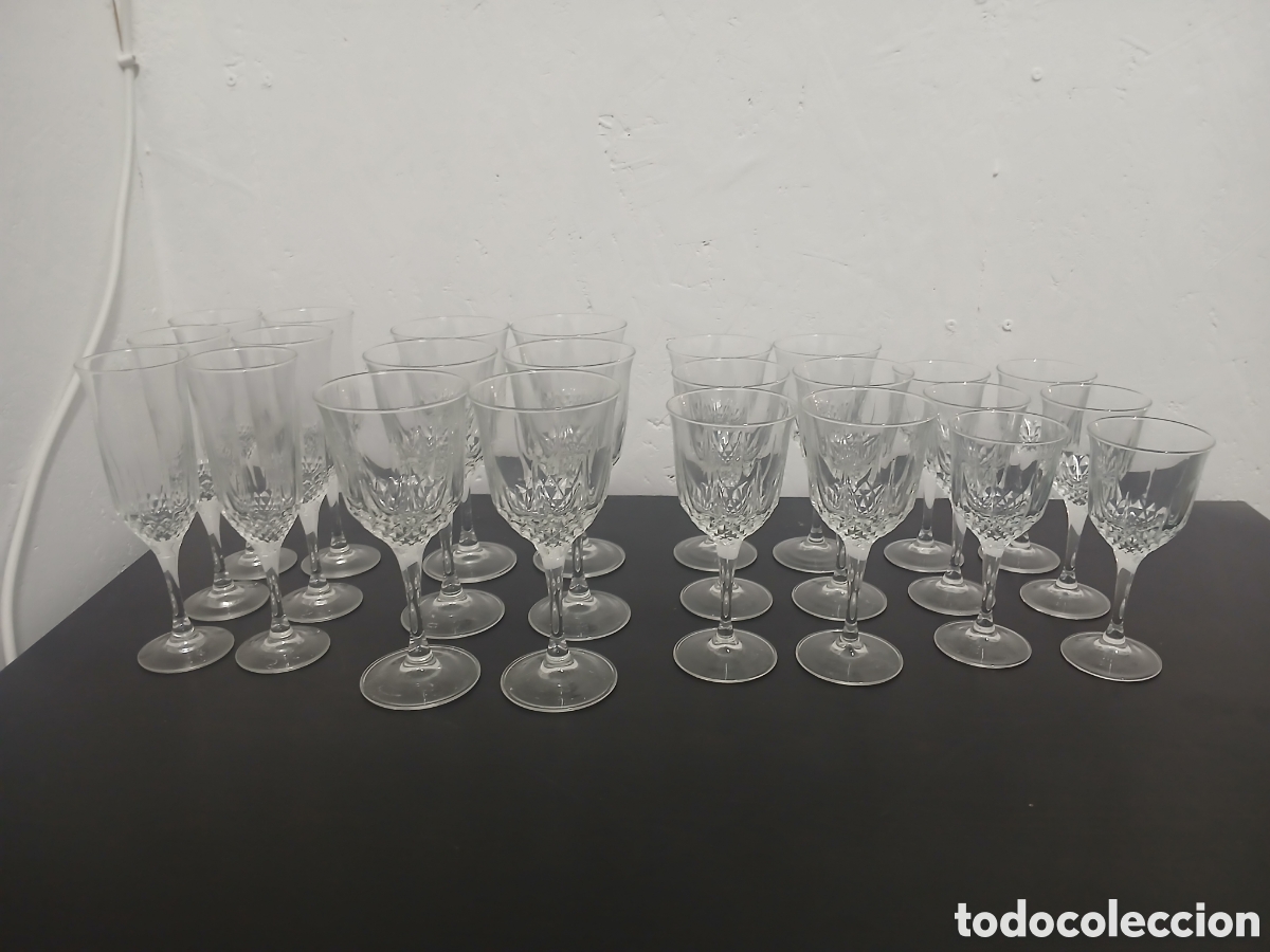Vintage: Lote de Vajillas, Copas, Tazas