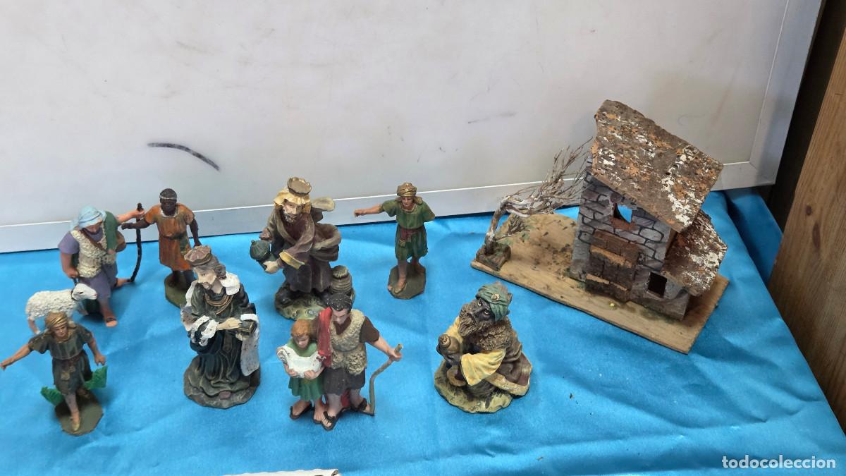 Vintage: lote de figuras de belenes