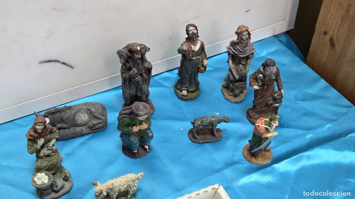 Vintage: lote de figuras de belenes