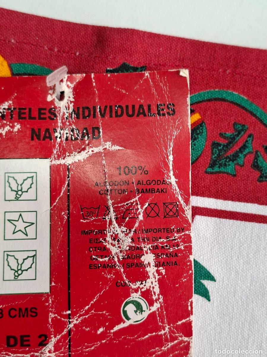 Vintage: 3 toallas navide&ntilde;as- - Foto 3