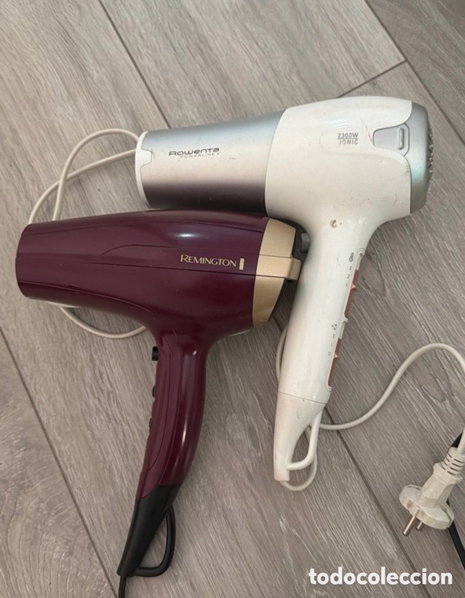 Vintage: 2 Secadores de Pelo Remington y Rowenta