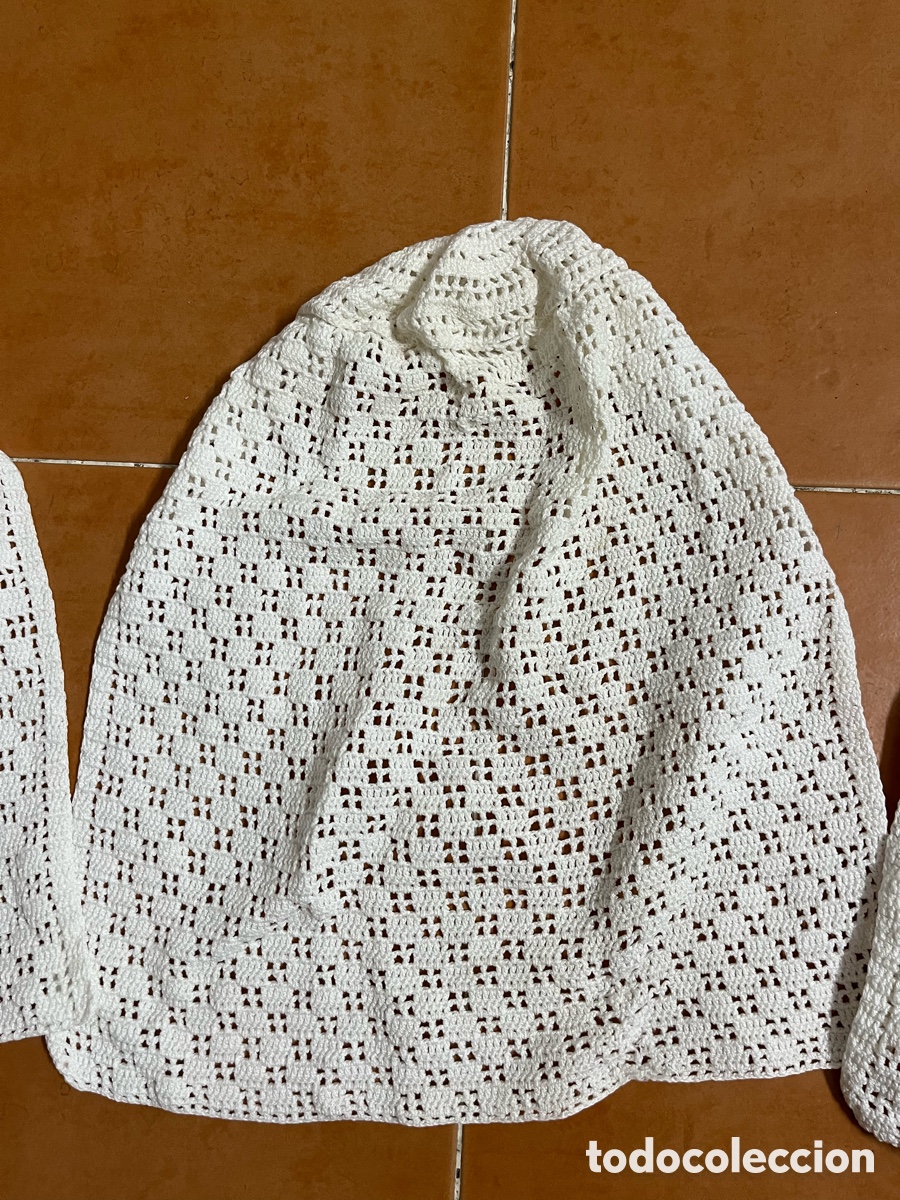 Vintage: 4 fundas cubrebrazos de sof&aacute; - Foto 2