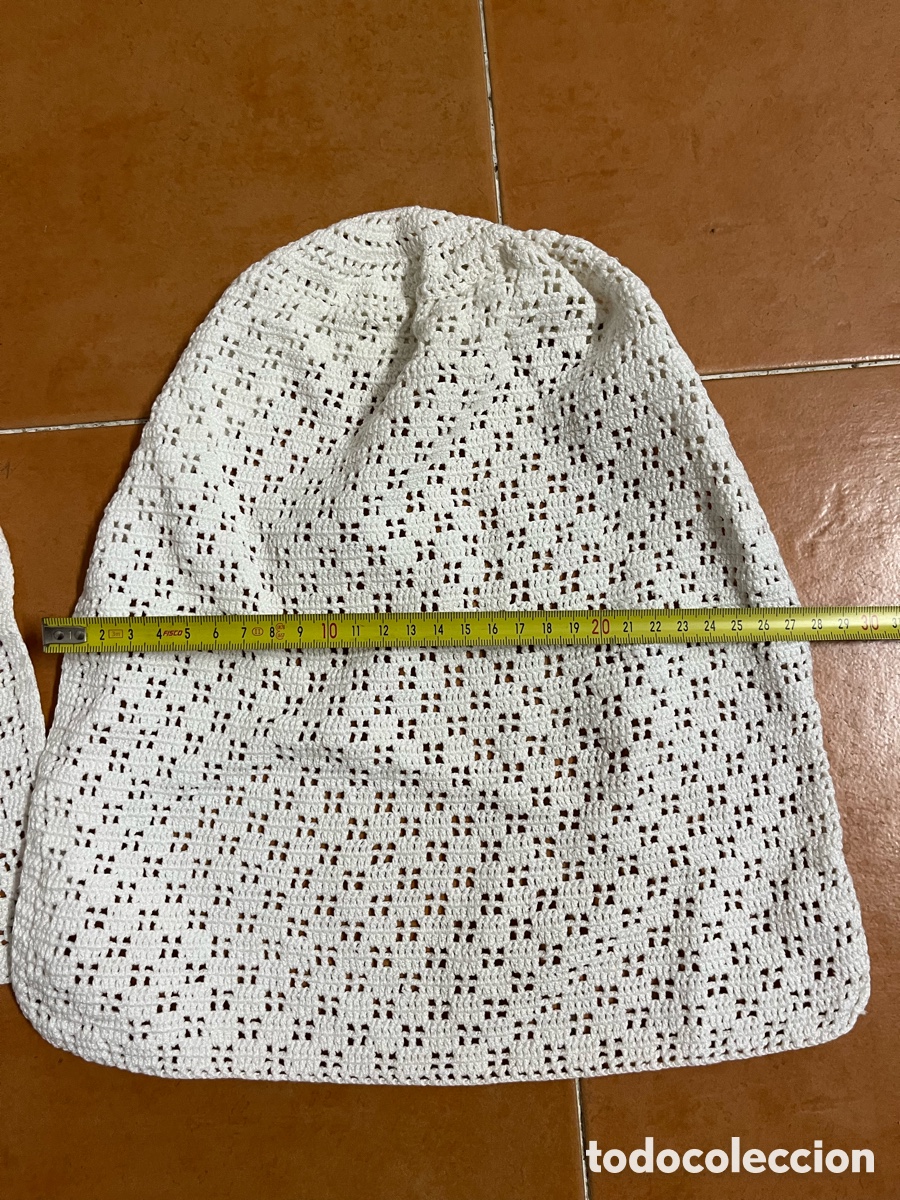 Vintage: 4 fundas cubrebrazos de sof&aacute; - Foto 4